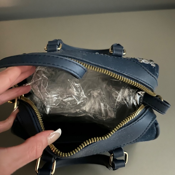 Denim studded small purse - Picture 6 of 6